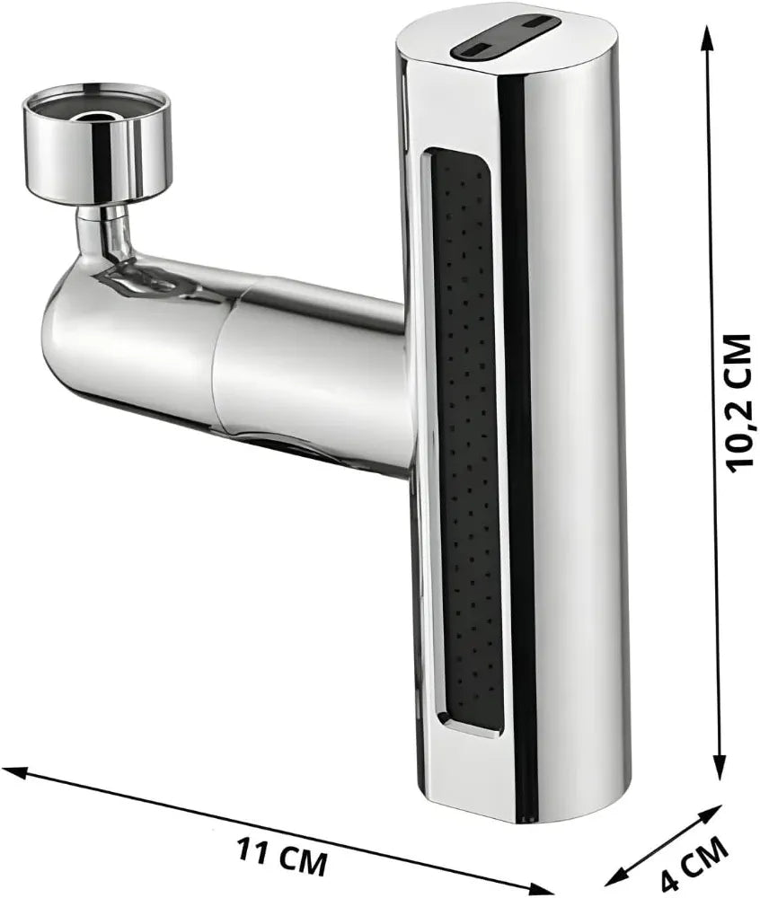 Extensor de Grifo Ahorrador de Agua 360° Universal – Aumenta la Presión, Ahorra Agua y Facilita la Limpieza