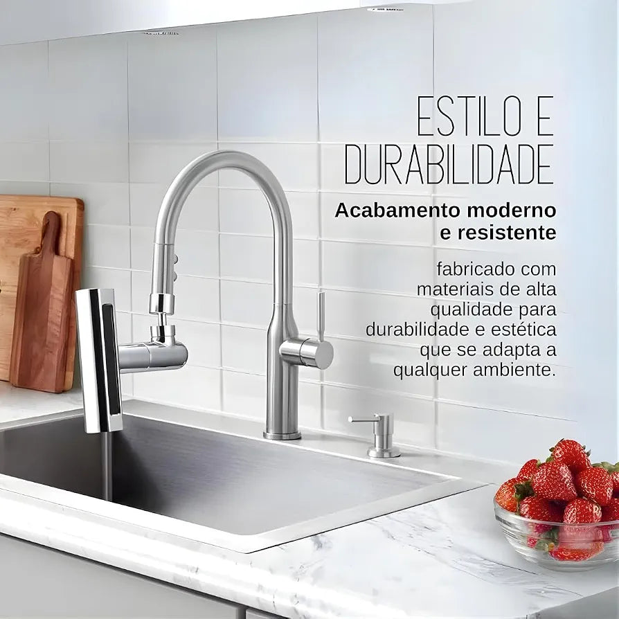 Extensor de Grifo Ahorrador de Agua 360° Universal – Aumenta la Presión, Ahorra Agua y Facilita la Limpieza